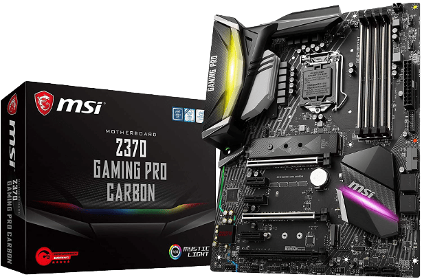 Best MSI Motherboard for i7 8700K - MSI Z370 GAMING PRO CARBON AC