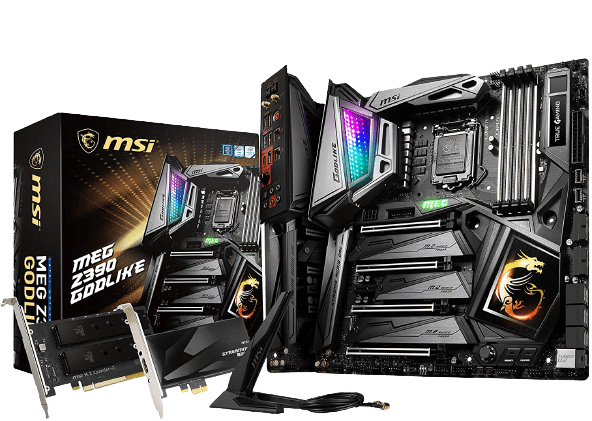 Best Motherboard for i7 8700k Overclocking - MSI MEG Z390 GODLIKE